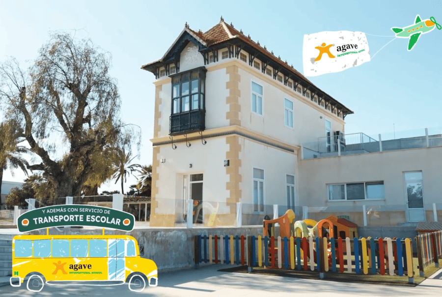 Edificio de la escuela Agave International School en la campaña 2026.