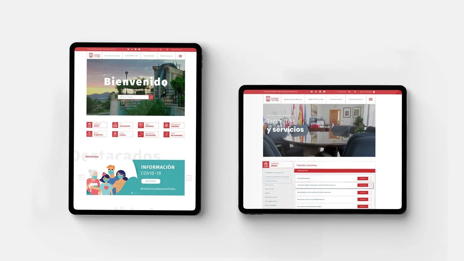 Diseño web Ayto. de Lorquí