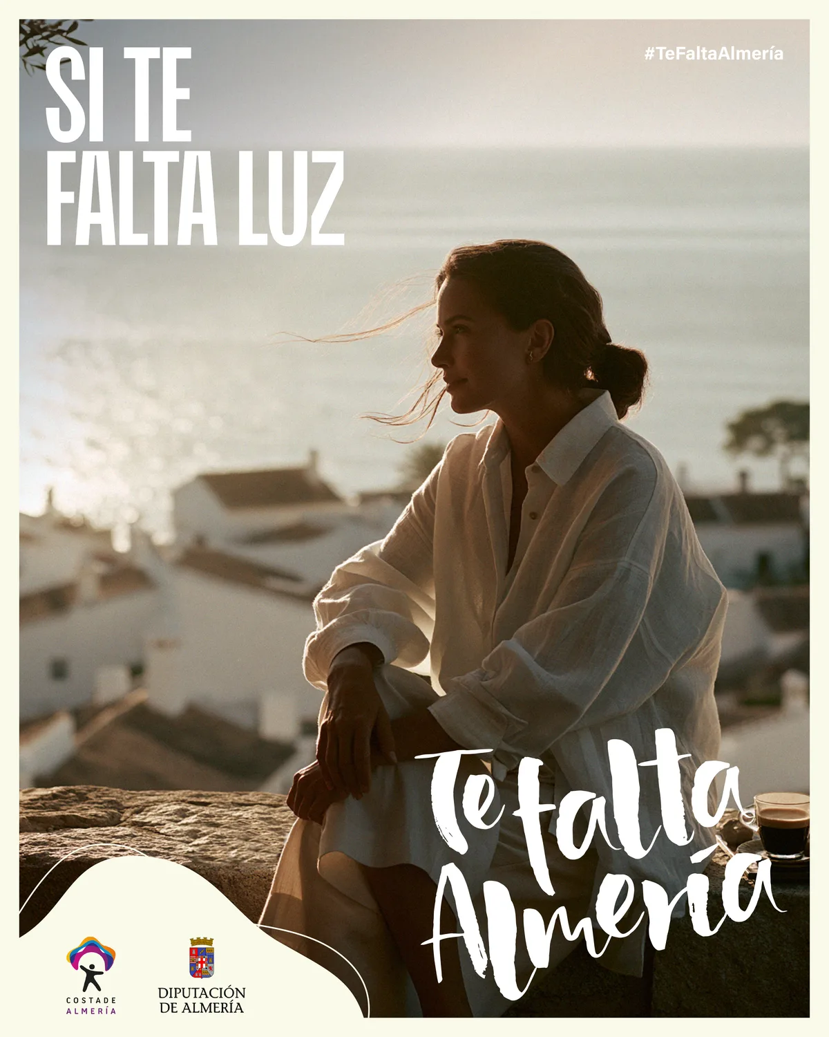 Gráfica para redes de Te falta Almería: «Si te falta luz»