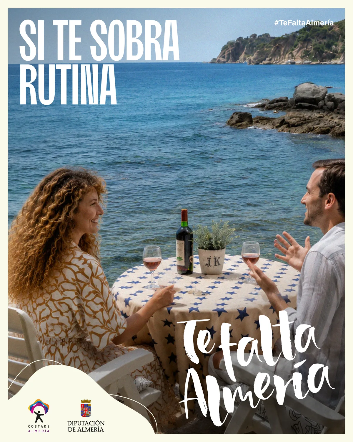 Gráfica para redes de Te falta Almería: «Si te sobra rutina»